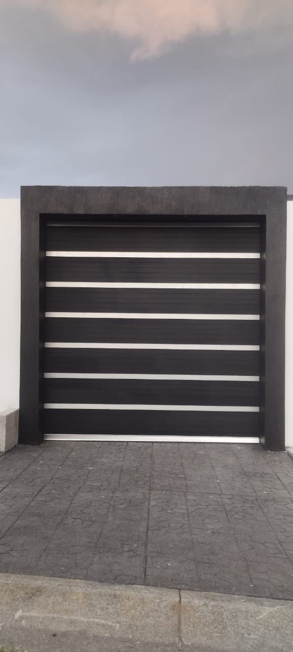 porton electrico enrrollable